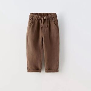Zara Toddler Boy - Linen Blend Pants